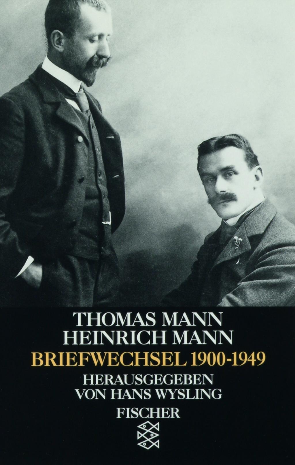 Cover: 9783596122974 | Briefwechsel 1900-1949 | Thomas/Mann, Heinrich Mann | Taschenbuch