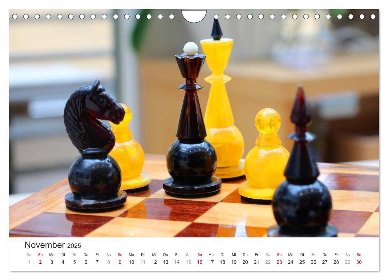 Bild: 9783435489879 | Schach 2025. Impressionen von Figuren und Spielen (Wandkalender...