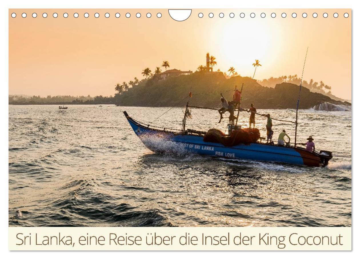 Cover: 9783435496174 | Sri Lanka, eine Reise über die Insel der King Coconut (Wandkalender...