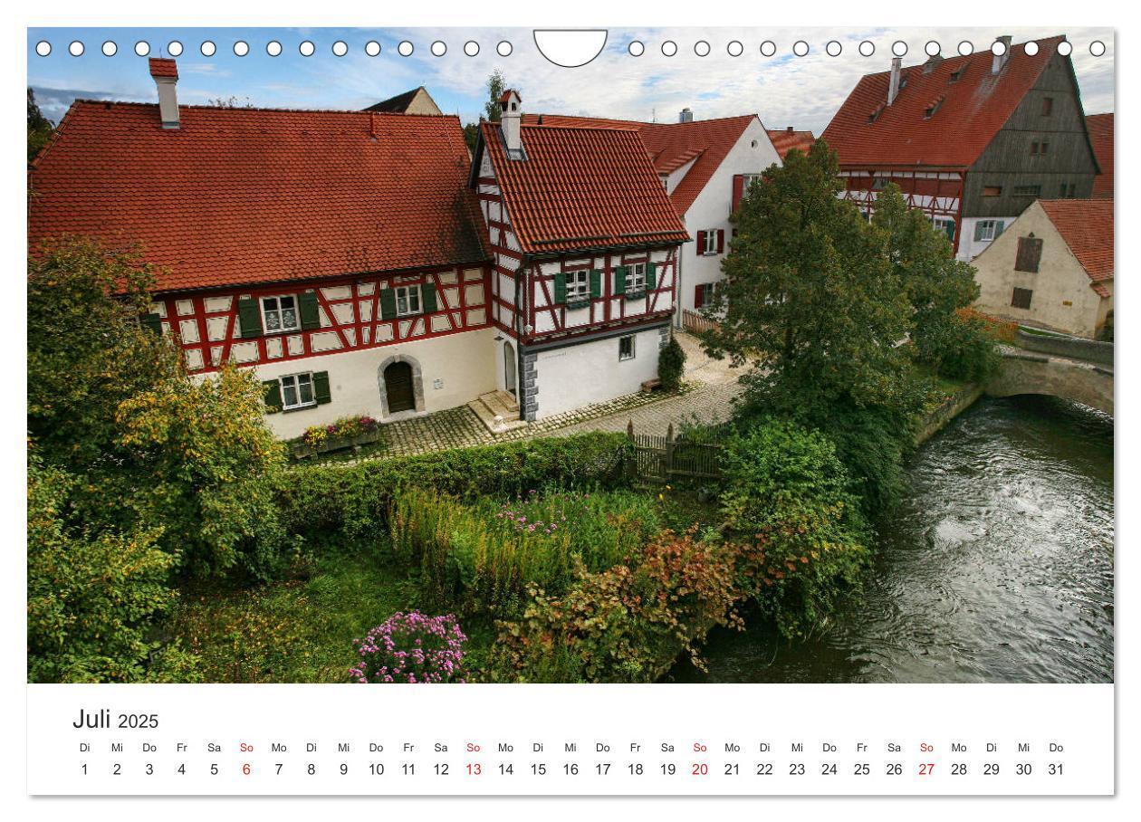 Bild: 9783435429899 | Stadtbummel im schönen Nördlingen (Wandkalender 2025 DIN A4 quer),...