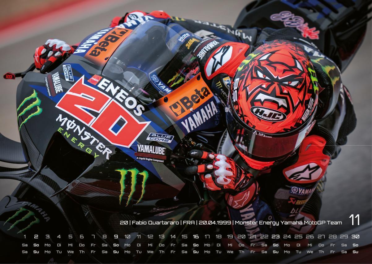 Bild: 9783986734039 | Motorrad Grand Prix 2025 - Kalender MotoGP DIN A3 | GP-Fever.de | 2025