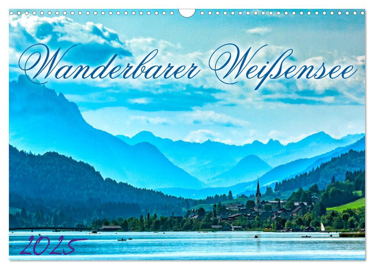 Cover: 9783435155057 | Wanderbarer Weißensee (Wandkalender 2025 DIN A3 quer), CALVENDO...