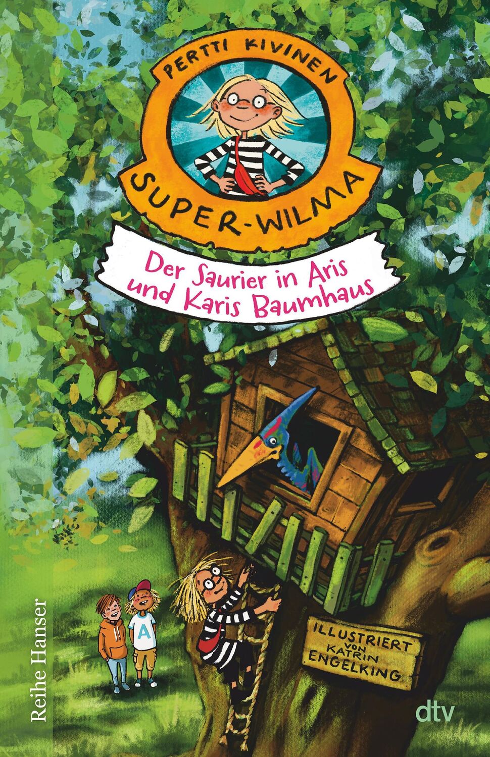 Cover: 9783423641203 | Super-Wilma - Der Saurier in Aris und Karis Baumhaus | Pertti Kivinen