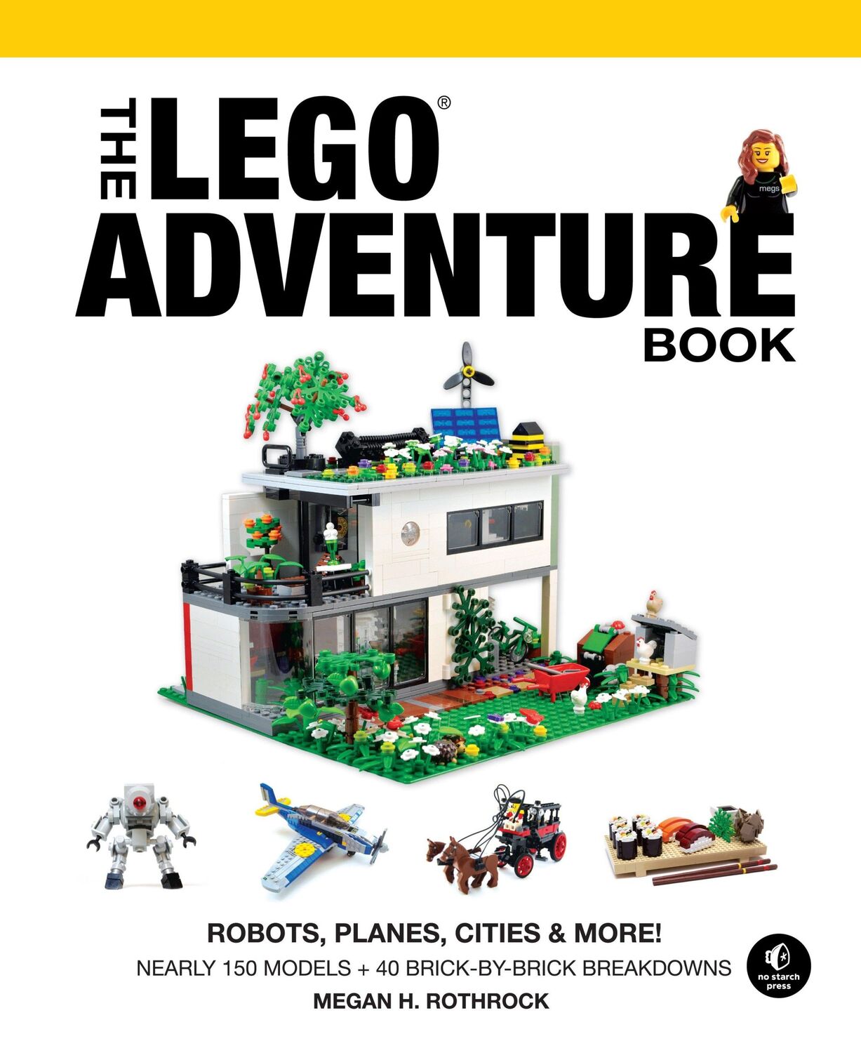 Cover: 9781593276102 | The Lego Adventure Book, Vol. 3 | Robots, Planes, Cities &amp; More!