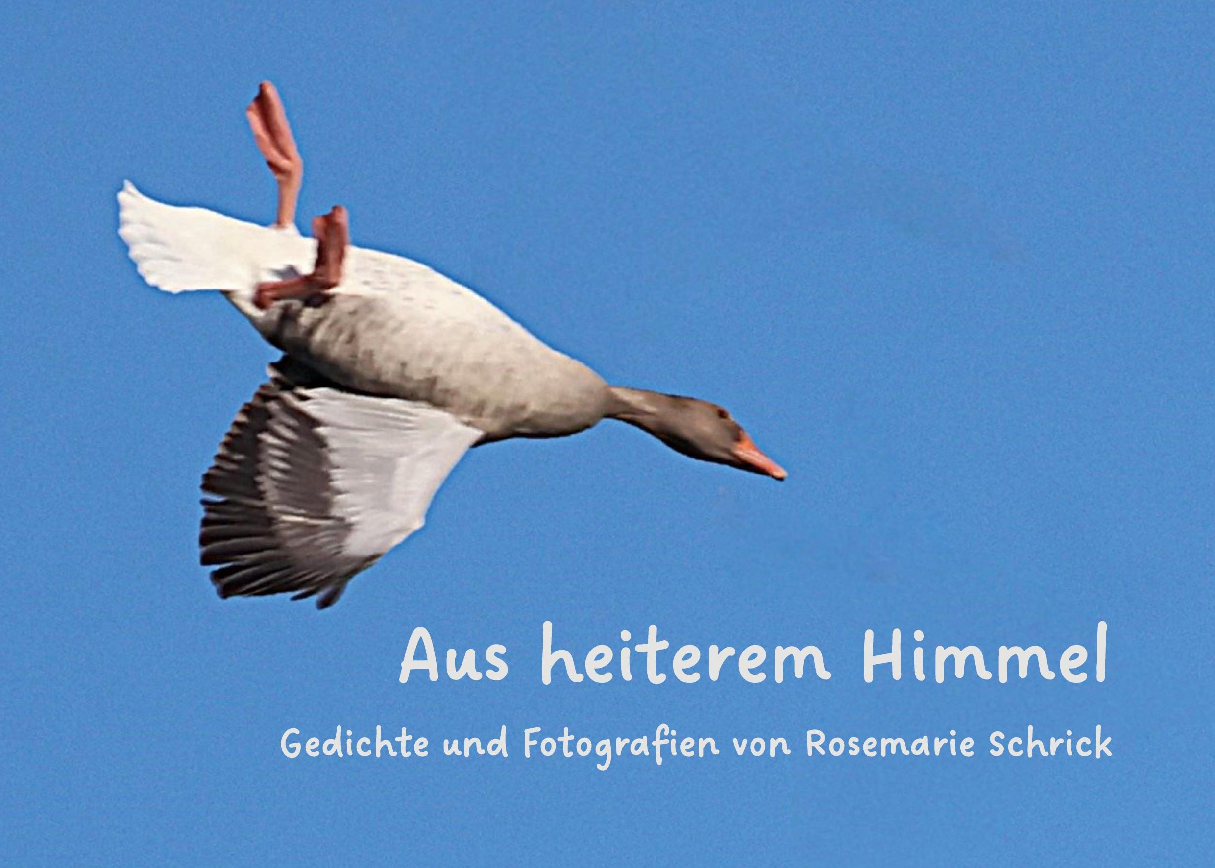 Cover: 9783769316469 | Aus heiterem Himmel | Gedichte und Fotografien von Rosemarie Schrick