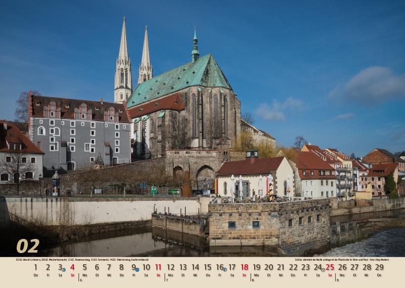 Bild: 9783957561411 | Glanzlichter Sachsen 2025 | Jörg Neubert | Kalender | Deutsch | 2025