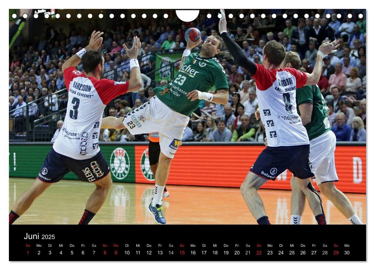 Bild: 9783435537181 | Handball Bundesliga - HSG Wetzlar (Wandkalender 2025 DIN A4 quer),...