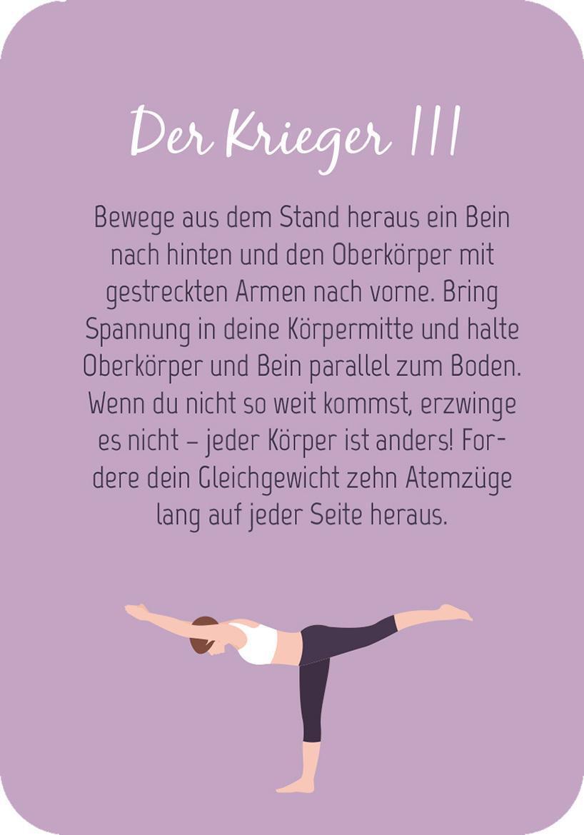 Bild: 9783845842219 | 50 Tage mit Yoga. Ideenkärtchen für den Alltag | Taschenbuch | 51 S.