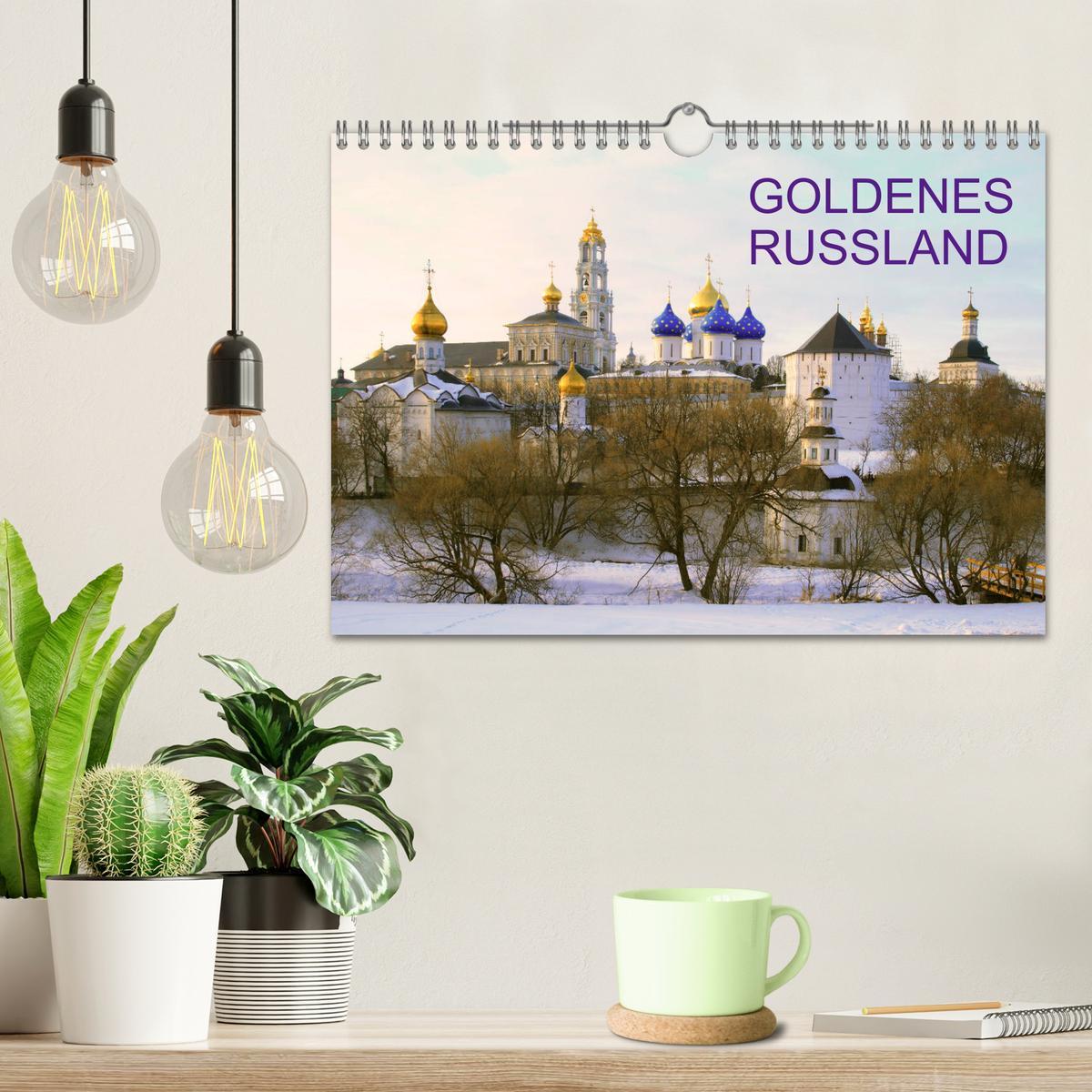 Bild: 9783435434992 | Goldenes Russland (Wandkalender 2025 DIN A4 quer), CALVENDO...