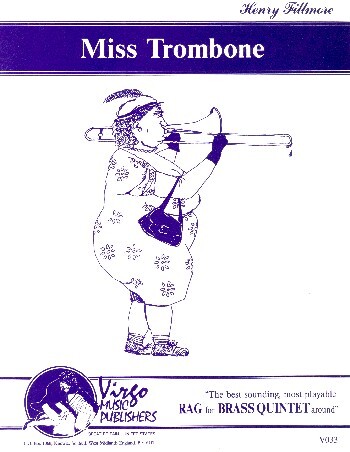 Cover: 9990052008103 | Miss Trombone: for 2 trumpets, horn in F, trombone and tuba score...