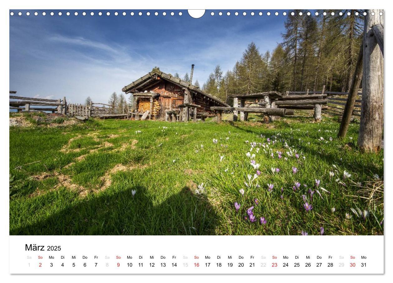 Bild: 9783435495498 | Almen im Ultental (Wandkalender 2025 DIN A3 quer), CALVENDO...