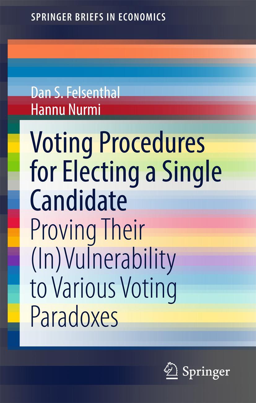 Cover: 9783319740324 | Voting Procedures for Electing a Single Candidate | Nurmi (u. a.) | xv