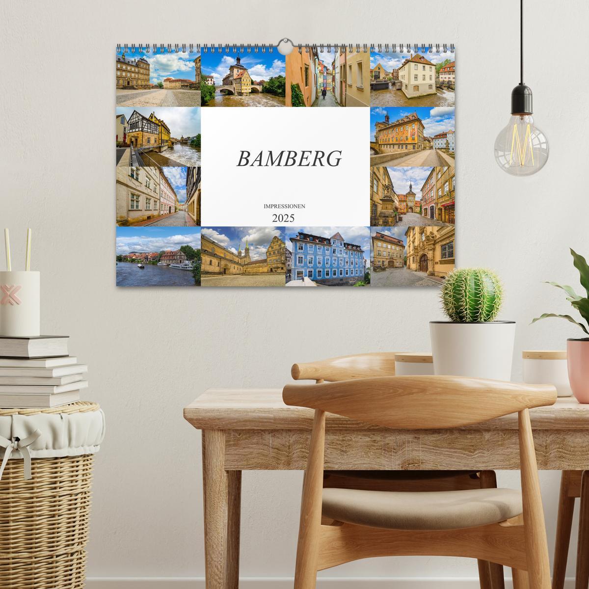 Bild: 9783435229352 | Bamberg Impressionen (Wandkalender 2025 DIN A3 quer), CALVENDO...