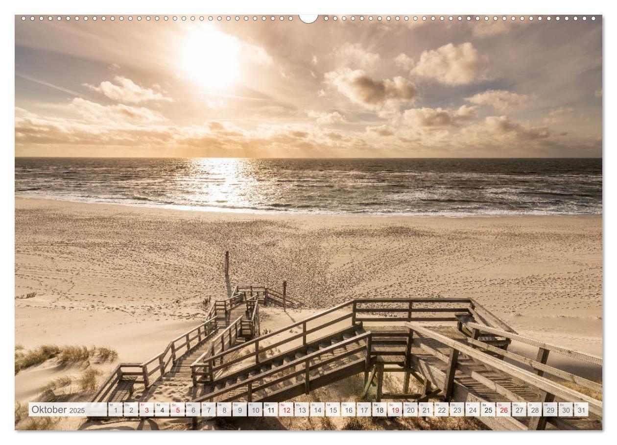 Bild: 9783435312498 | Nordseeperle Sylt (Wandkalender 2025 DIN A2 quer), CALVENDO...