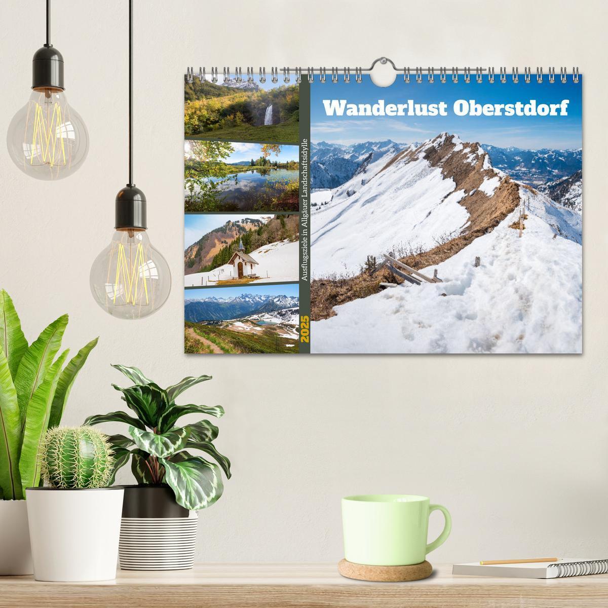 Bild: 9783383812651 | Wanderlust Oberstdorf (Wandkalender 2025 DIN A4 quer), CALVENDO...