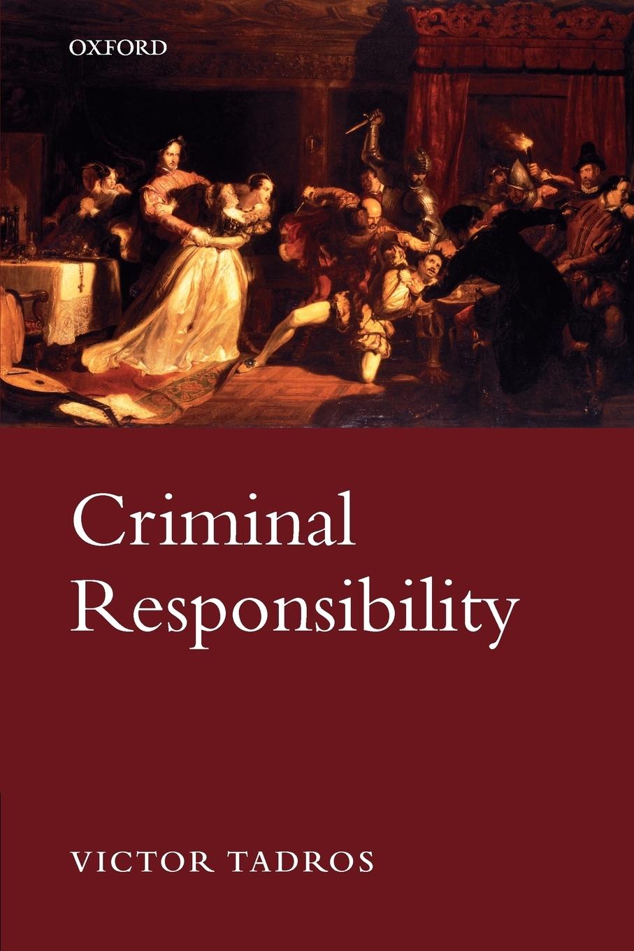 Cover: 9780199225828 | Criminal Responsibility | Victor Tadros | Taschenbuch | Englisch