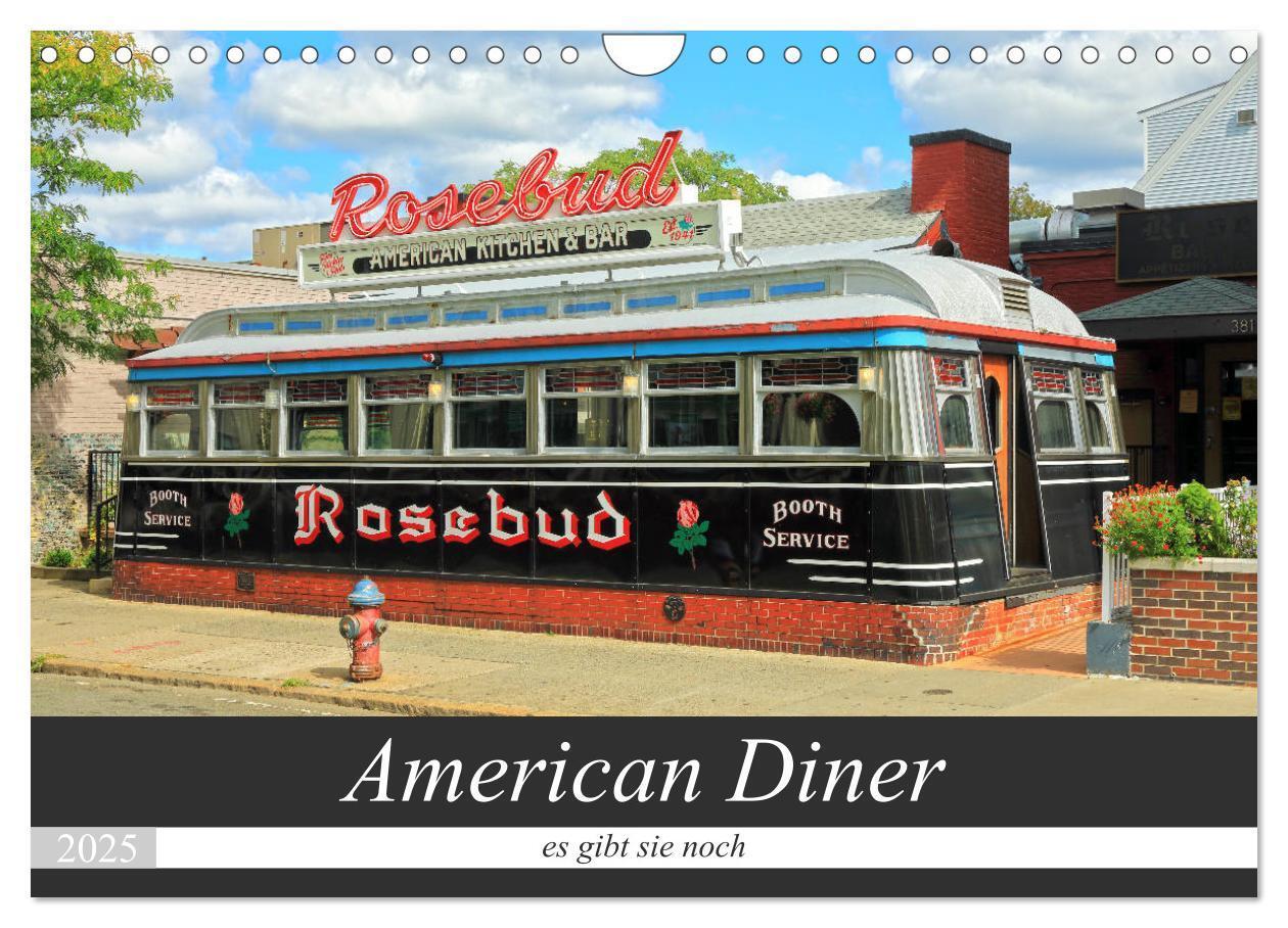 Cover: 9783435166886 | American Diner - es gibt sie noch (Wandkalender 2025 DIN A4 quer),...