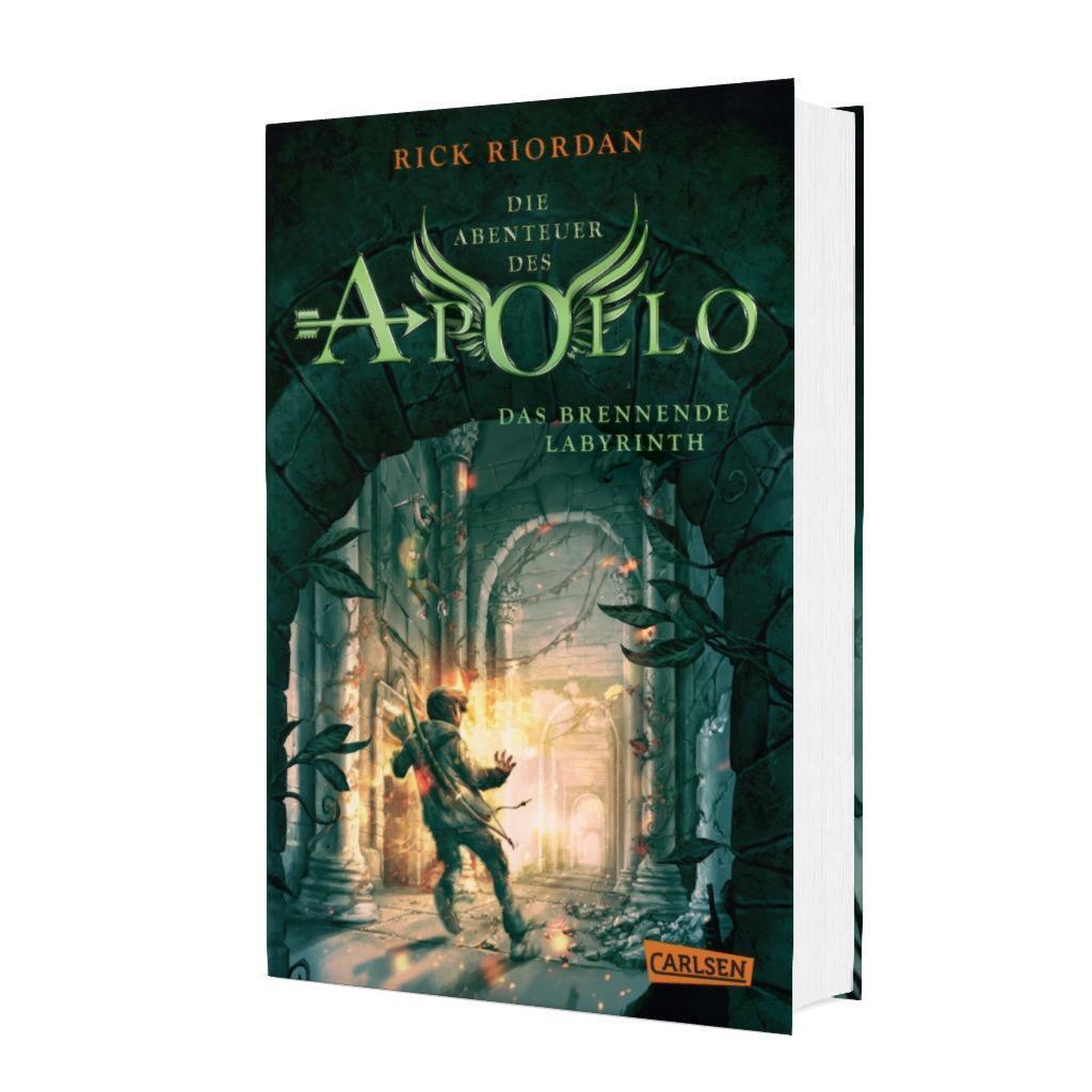 Bild: 9783551556905 | Die Abenteuer des Apollo 3: Das brennende Labyrinth | Rick Riordan