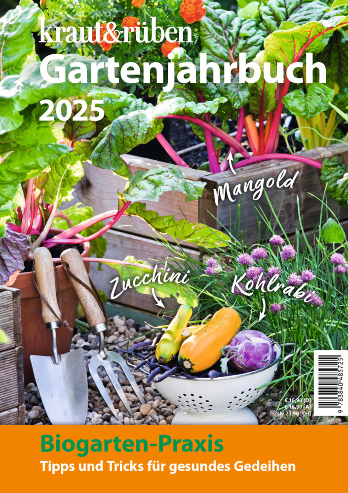 Cover: 9783840485725 | kraut &amp; rüben Gartenjahrbuch 2025 | kraut&amp;rüben | Buch | Spiralbindung