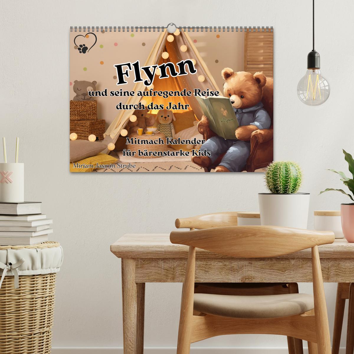 Bild: 9783457167847 | Flynn und seine aufregende Reise durch das Jahr (Wandkalender 2025...