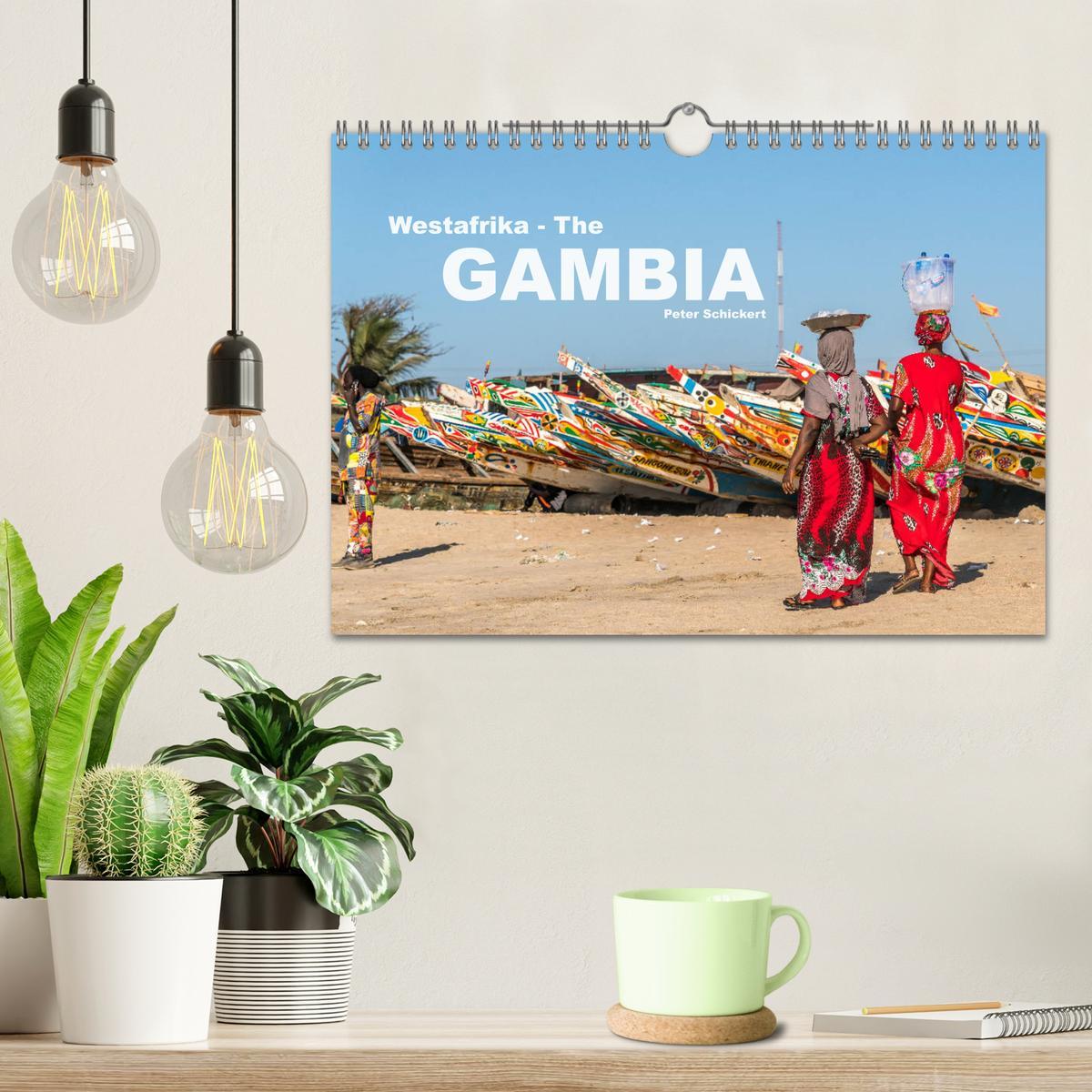 Bild: 9783435161638 | Westafrika - The Gambia (Wandkalender 2025 DIN A4 quer), CALVENDO...