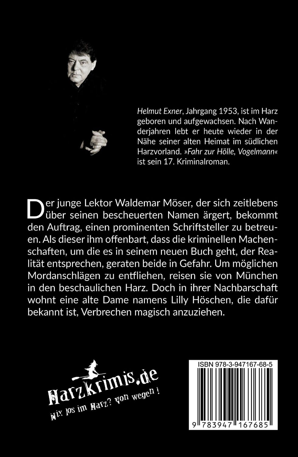 Rückseite: 9783947167685 | Fahr zur Hölle, Vogelmann | Helmut Exner | Taschenbuch | 140 S. | 2019