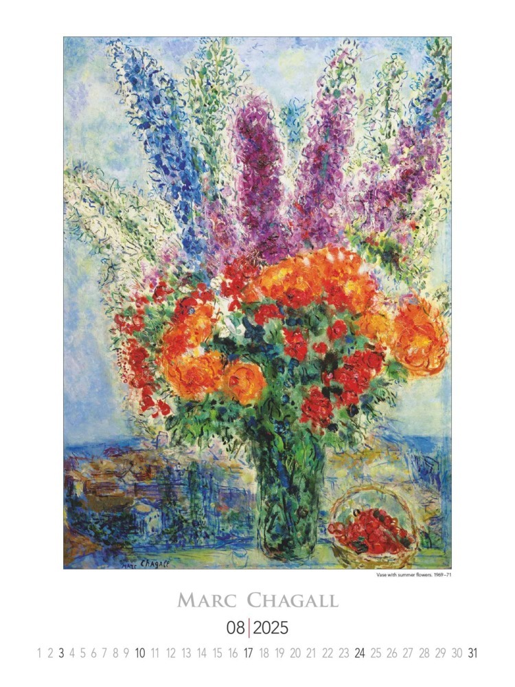 Bild: 4251732344030 | Alpha Edition - Marc Chagall 2025 Bildkalender, 42x56cm, Kalender...