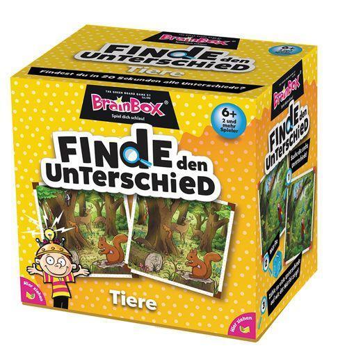 Cover: 5025822949172 | Brain Box - Finde den Unterschied Tiere | Brain Box | Spiel | Deutsch