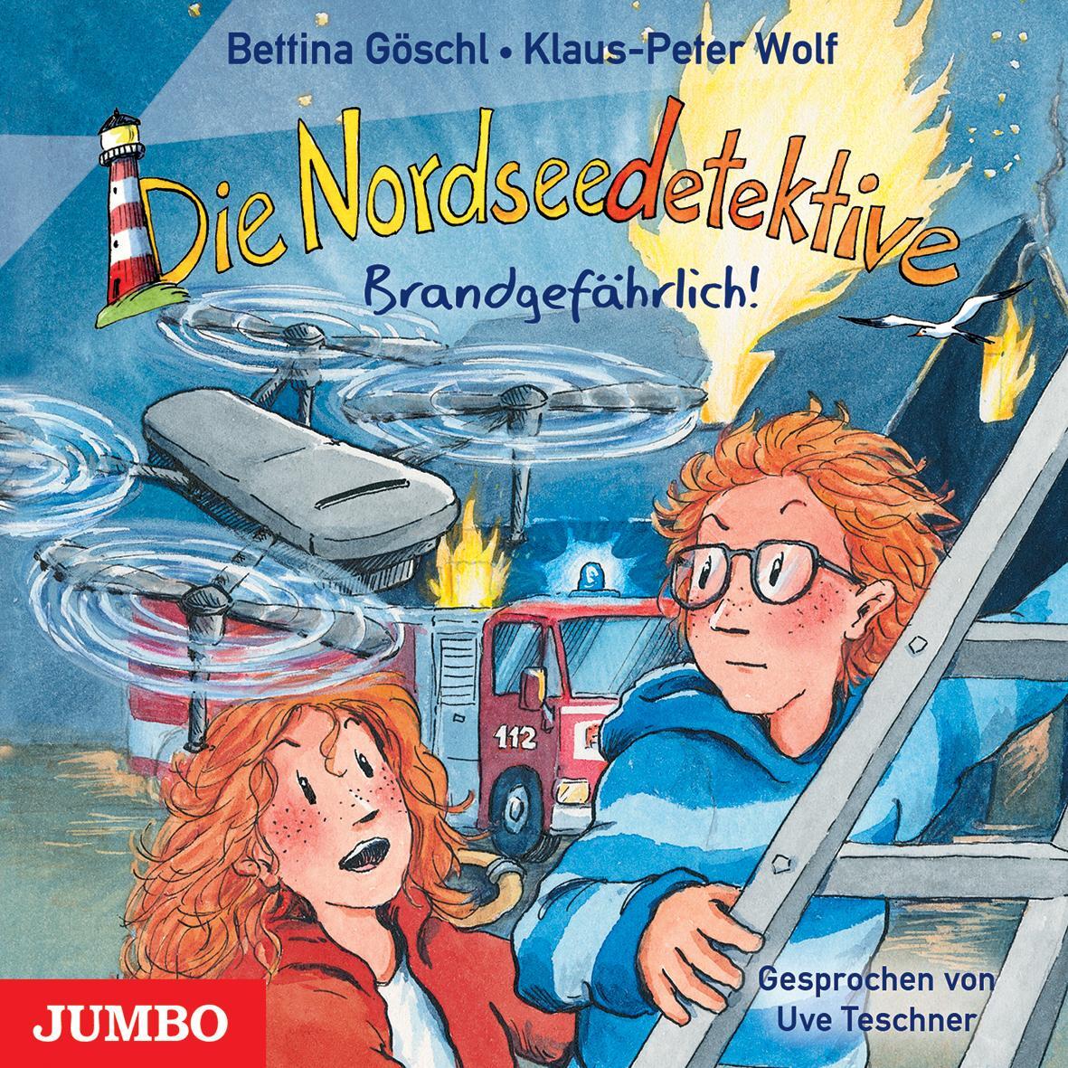 Cover: 9783833747687 | Die Nordseedetektive 12. Brandgefährlich! | Klaus-Peter Wolf (u. a.)