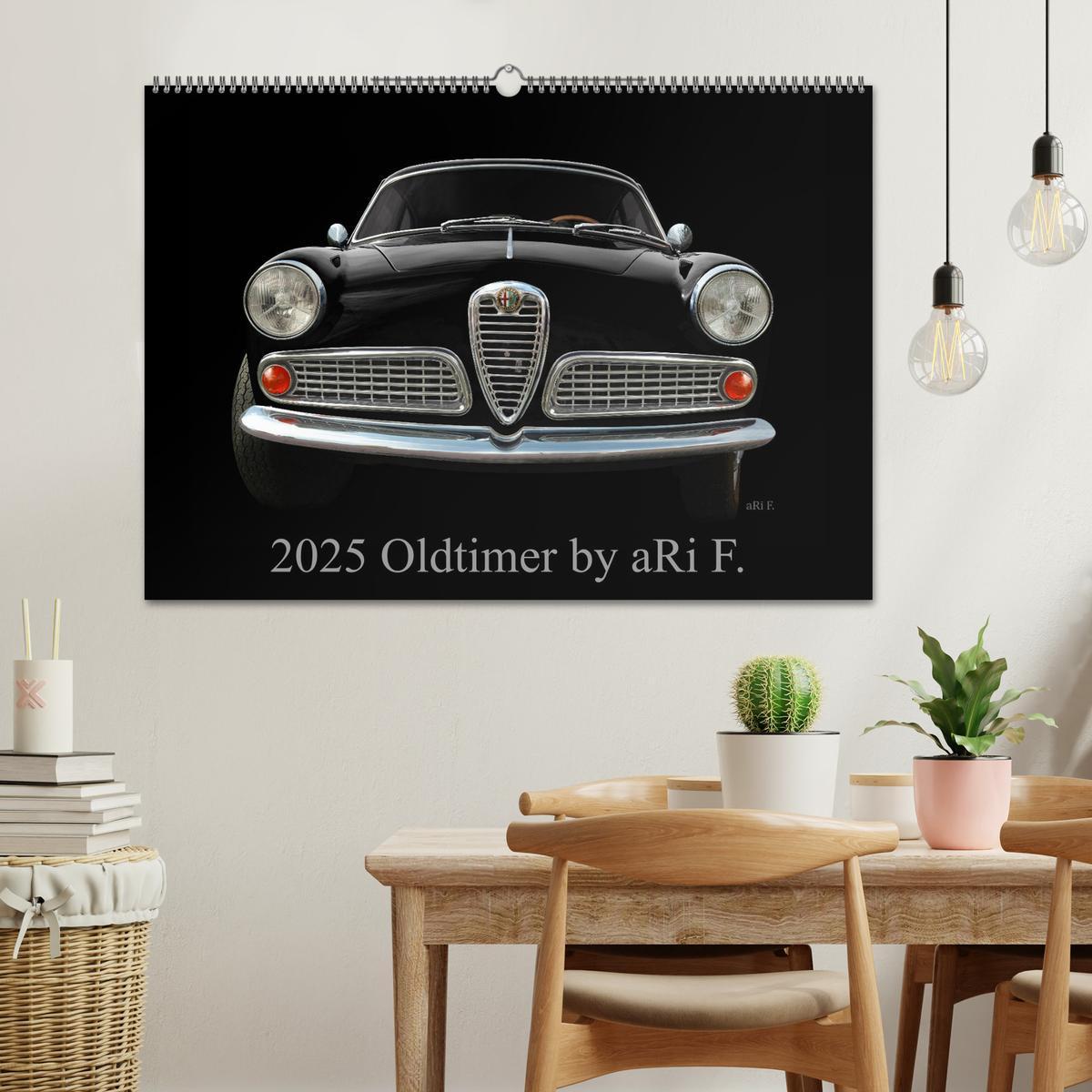 Bild: 9783435249947 | 2025 Oldtimer by aRi F. (Wandkalender 2025 DIN A2 quer), CALVENDO...