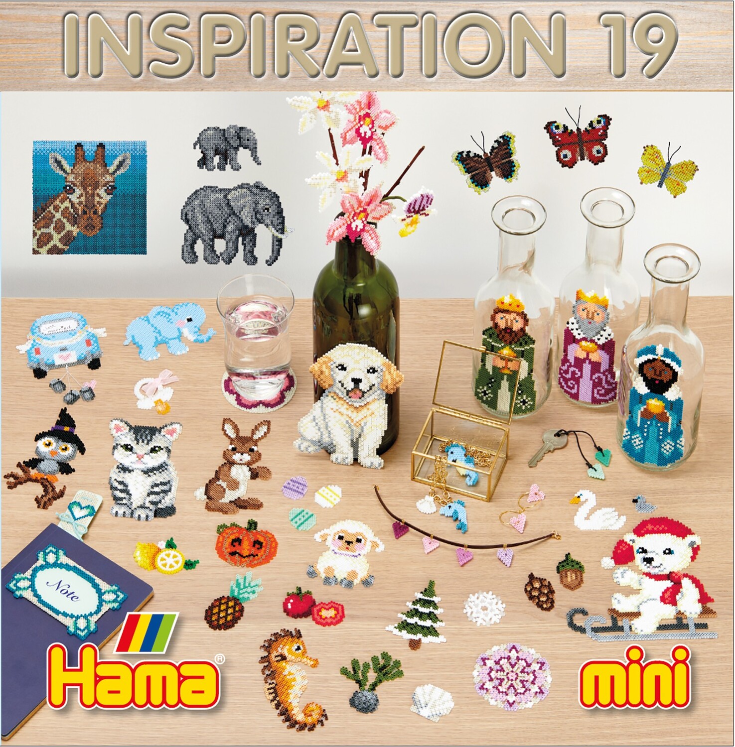 Cover: 28178399191 | Hama 399-19 - Inspiration-Heft 19, Vorlagen-Heft und Bastelideen...