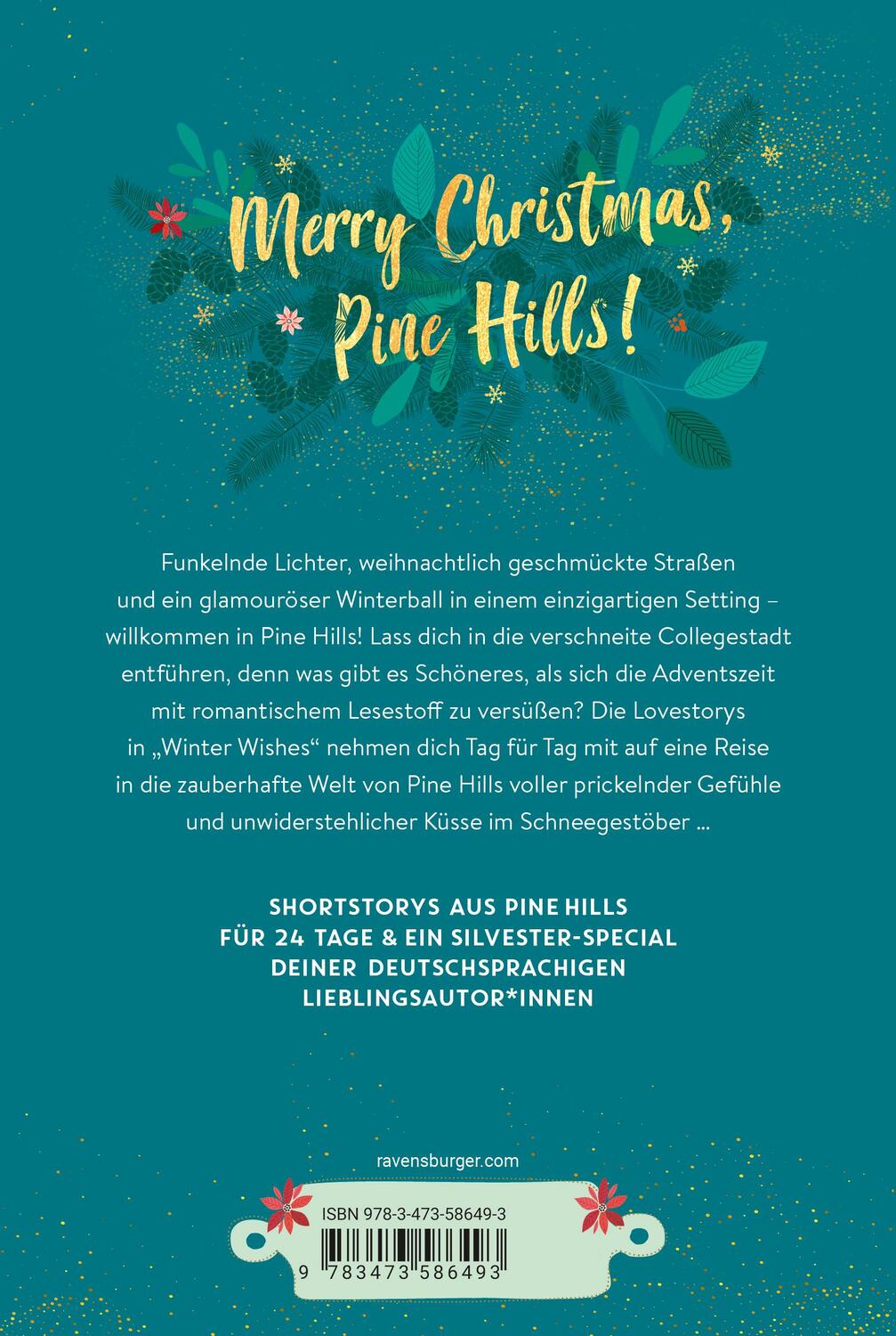 Rückseite: 9783473586493 | Winter Wishes. Ein Adventskalender. Lovestorys für 24 Tage plus...