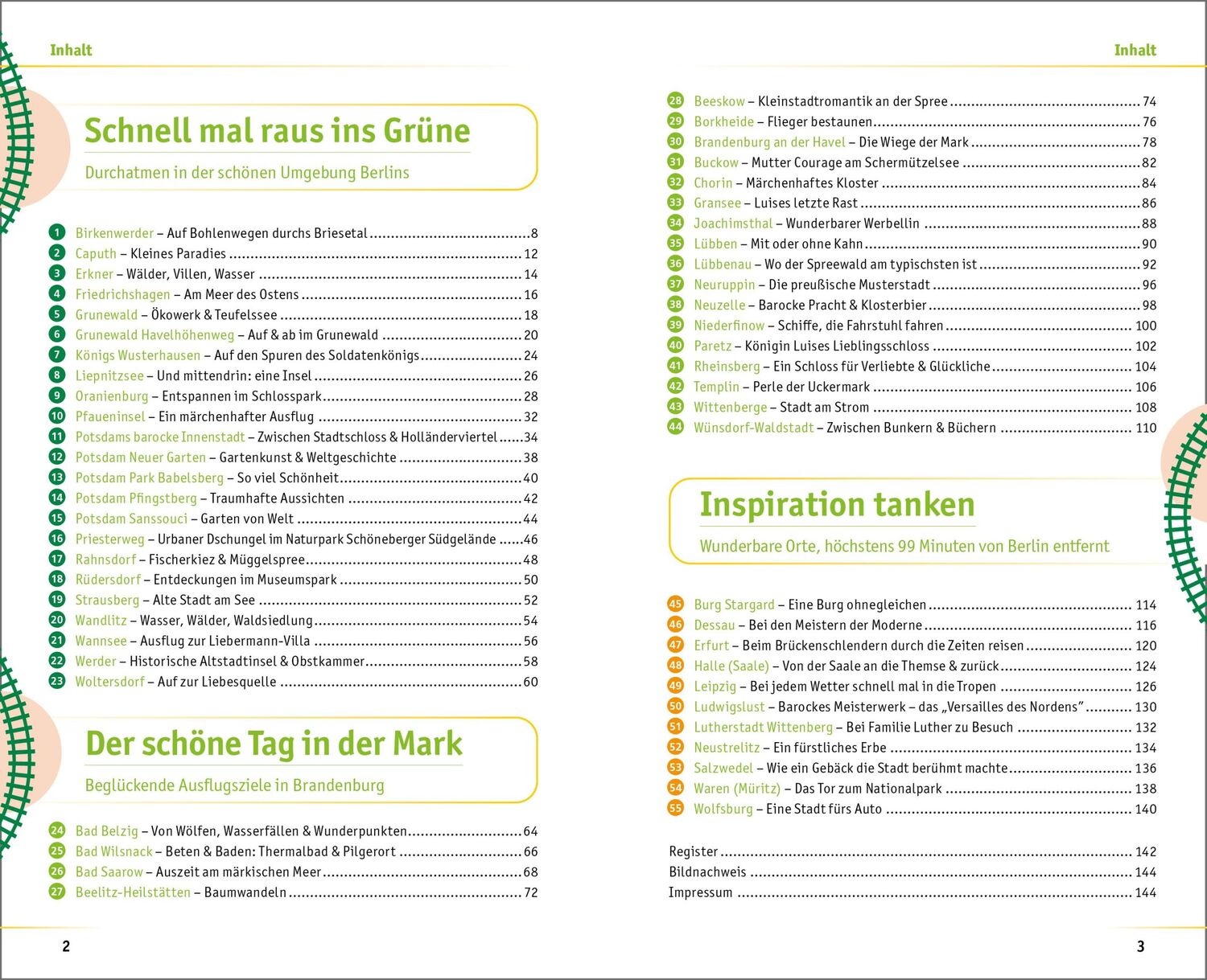 Bild: 9783945983874 | 55 faszinierende Ausflugsziele rund um Berlin | Klaus Scheddel | Buch