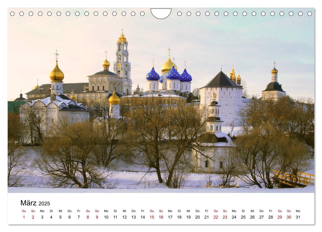 Bild: 9783435434992 | Goldenes Russland (Wandkalender 2025 DIN A4 quer), CALVENDO...