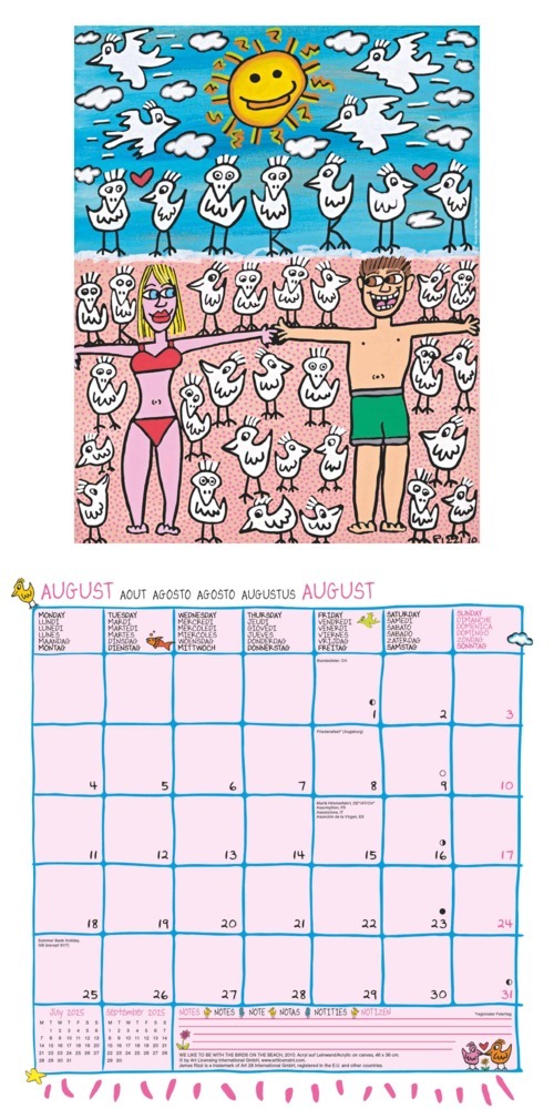 Bild: 4002725994073 | N NEUMANNVERLAGE - James Rizzi 2025 Broschürenkalender, 30x30cm,...