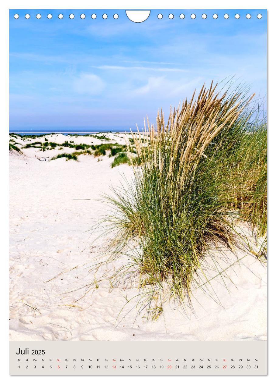 Bild: 9783435972050 | Borkum Strandspaziergang (Wandkalender 2025 DIN A4 hoch), CALVENDO...