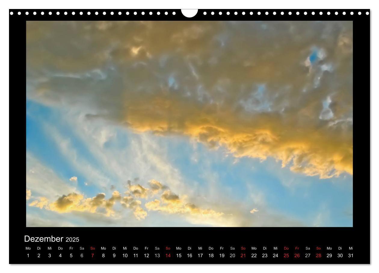 Bild: 9783435832491 | Wolkenbilder (Wandkalender 2025 DIN A3 quer), CALVENDO Monatskalender