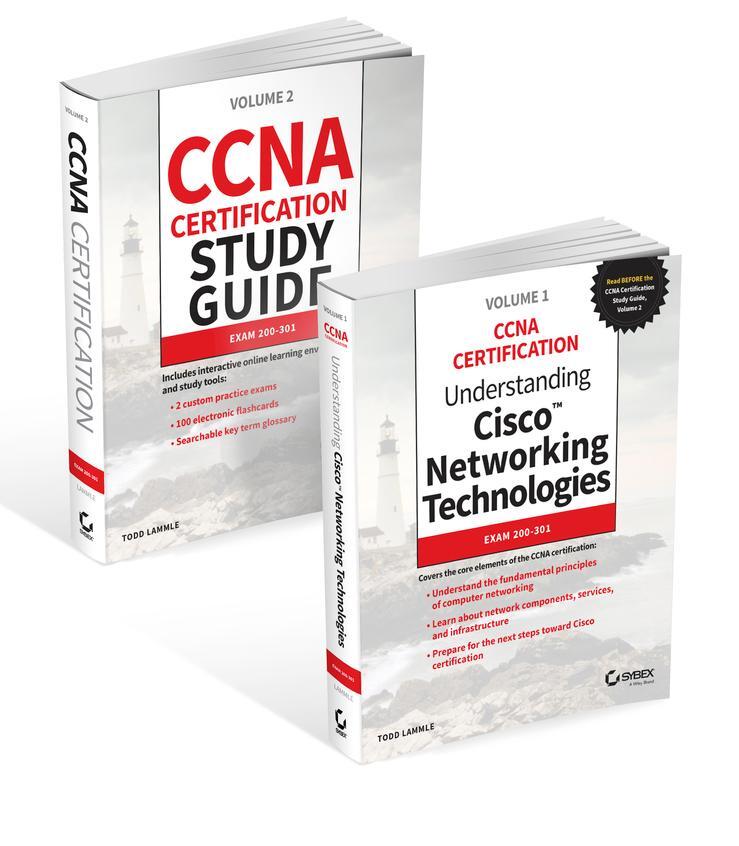 Cover: 9781119677611 | Cisco CCNA Certification, 2 Volume Set | Exam 200-301 | Todd Lammle