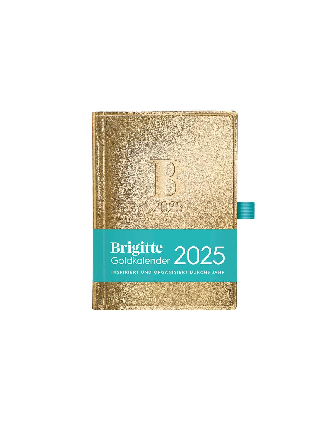 Cover: 4250809653877 | Brigitte Goldkalender 2025 - Buchkalender - Taschenkalender -...