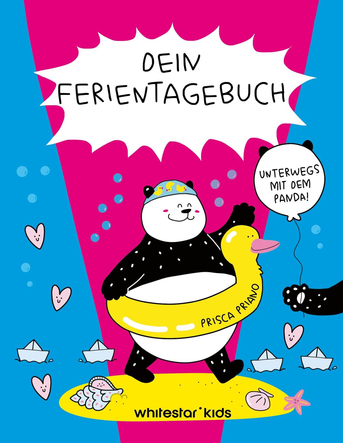 Cover: 9788863126532 | Dein Ferientagebuch. Unterwegs mit dem Panda! | Prisca Priano | Buch