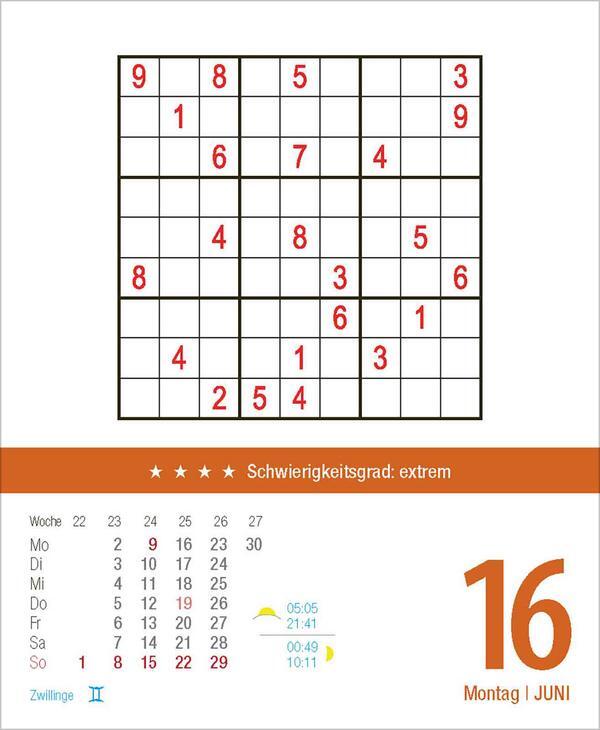 Bild: 9783731879510 | Profi Sudoku 2025 | Verlag Korsch | Kalender | 328 S. | Deutsch | 2025