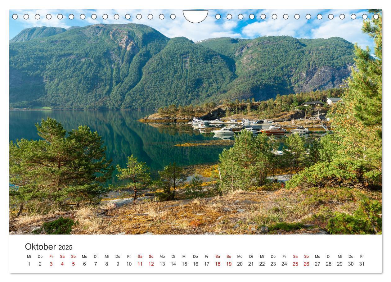 Bild: 9783435066391 | Norwegen in Bildern (Wandkalender 2025 DIN A4 quer), CALVENDO...