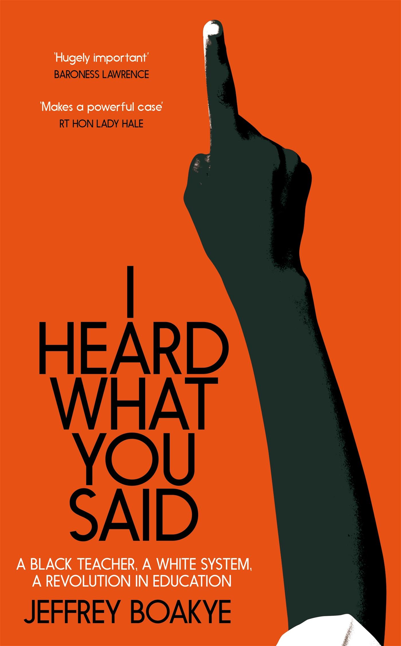 Cover: 9781529063745 | I Heard What You Said | Jeffrey Boakye | Buch | Gebunden | Englisch