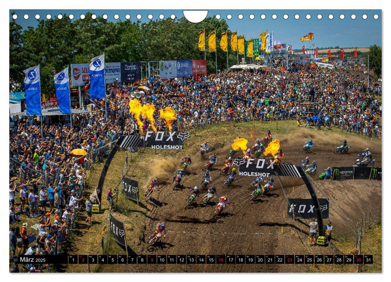 Bild: 9783435176410 | Blickpunkte Motocross (Wandkalender 2025 DIN A4 quer), CALVENDO...