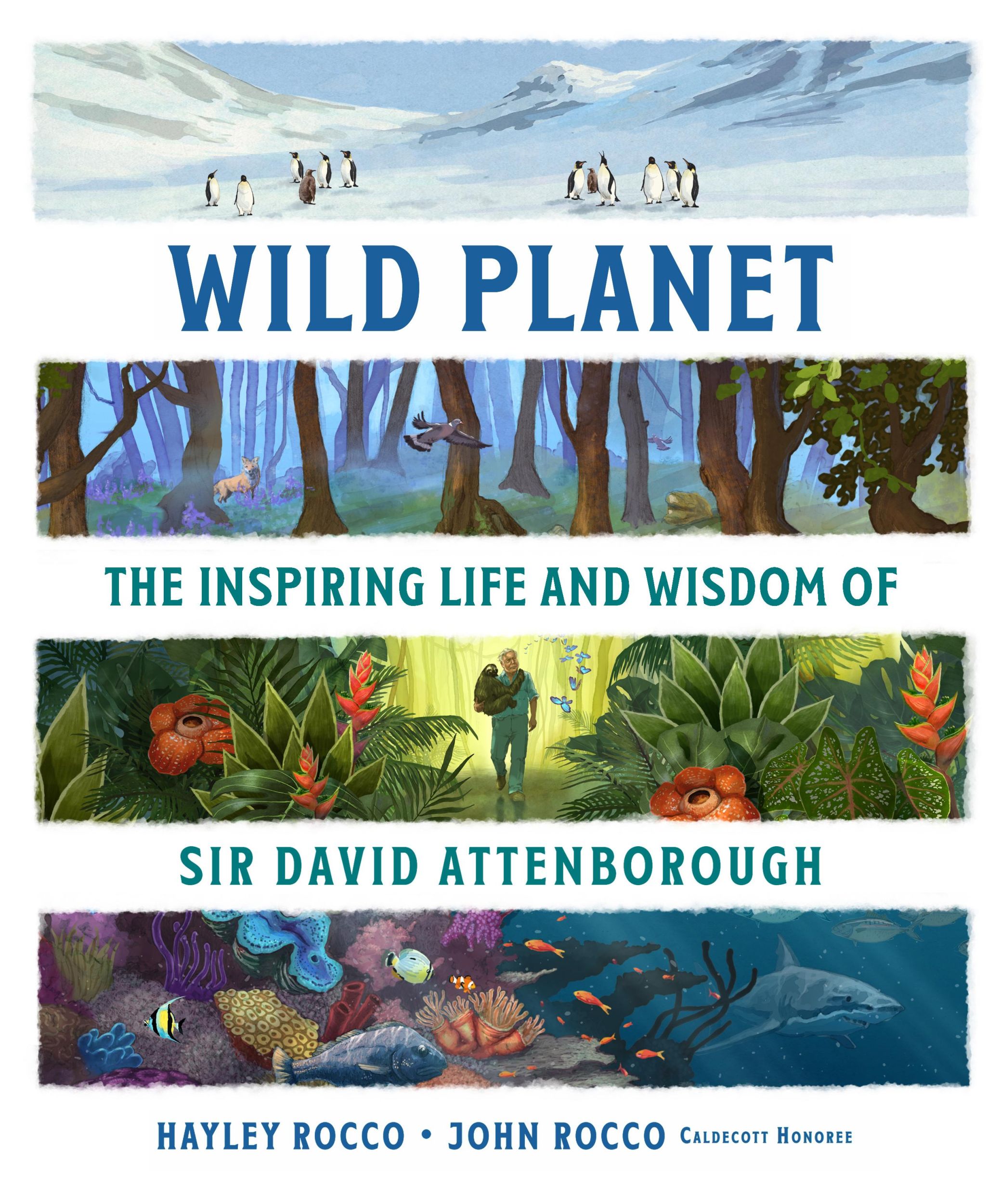 Cover: 9780861548972 | Wild Planet | The Inspiring Life and Wisdom of Sir David Attenborough