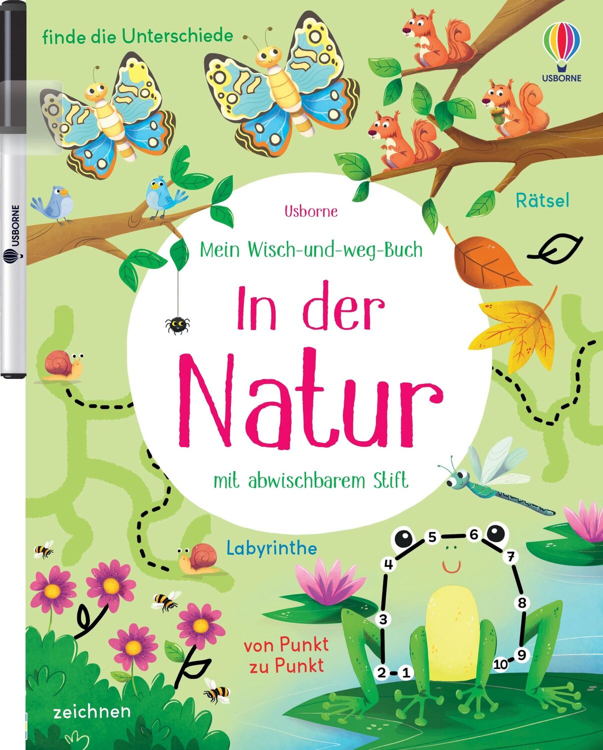 Cover: 9781035701827 | Mein Wisch-und-weg-Buch: In der Natur | Kirsteen Robson | Taschenbuch