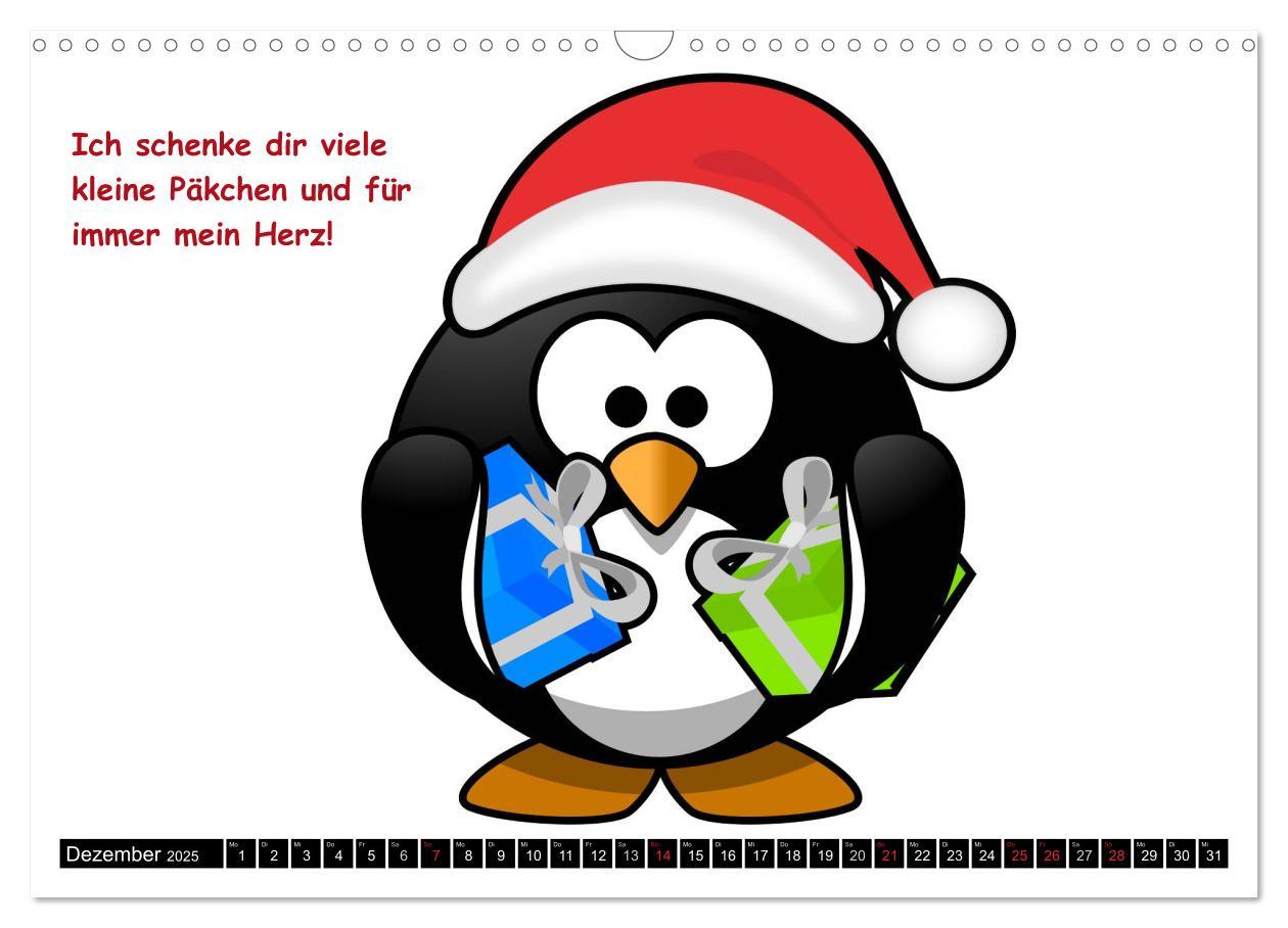 Bild: 9783435735778 | Pinguine im siebten Himmel! (Wandkalender 2025 DIN A3 quer),...