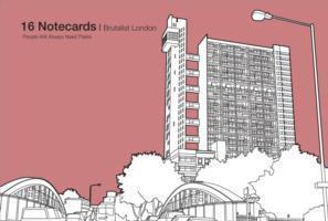 Cover: 9781840656183 | Farquhar, R: Brutalist London - 16 Notecards | Robin Farquhar (u. a.)