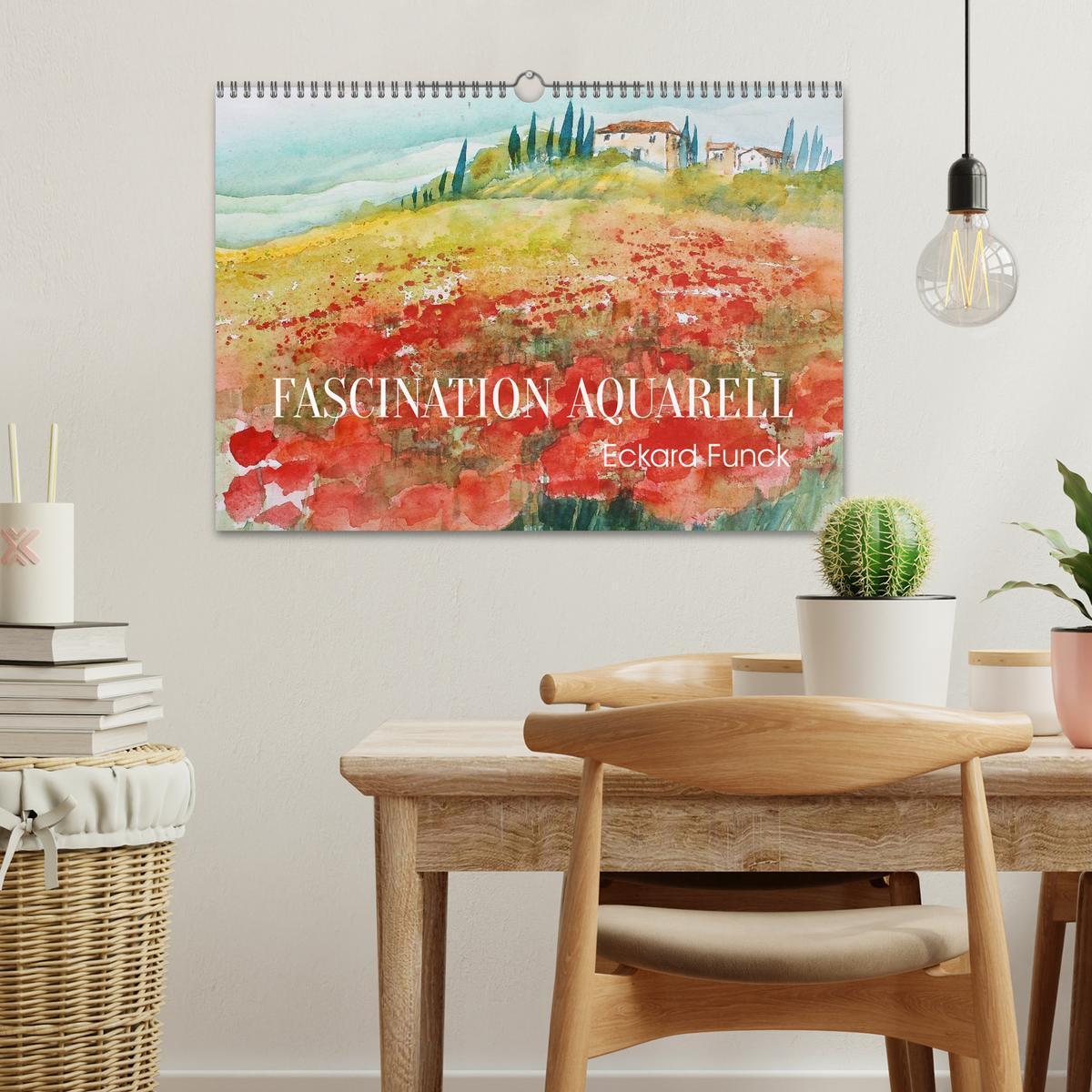 Bild: 9783435559374 | Faszination Aquarell - Eckard Funck (Wandkalender 2025 DIN A3...