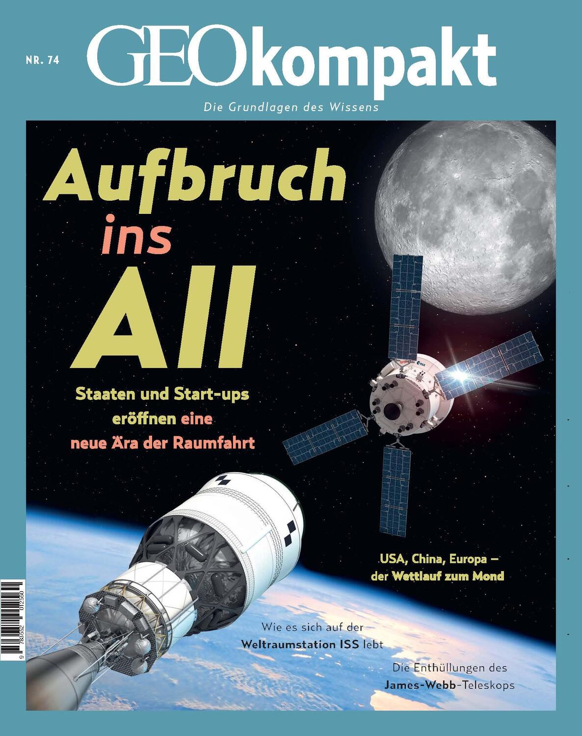 Cover: 9783652012560 | GEOkompakt 74/2023 - Aufbruch ins All | Die Grundlagen des Wissens